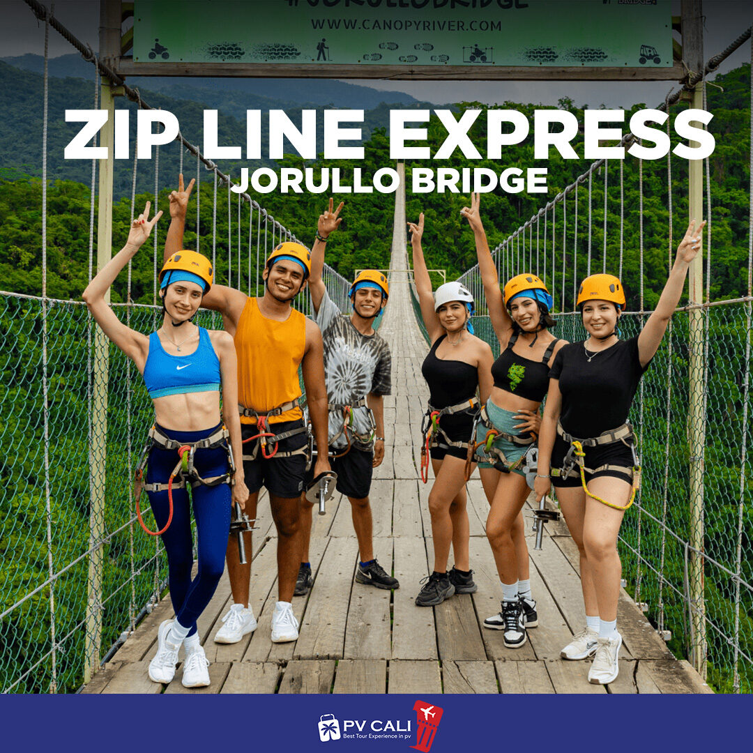 Zip Line Express + Jorullo Bridge PV CALI